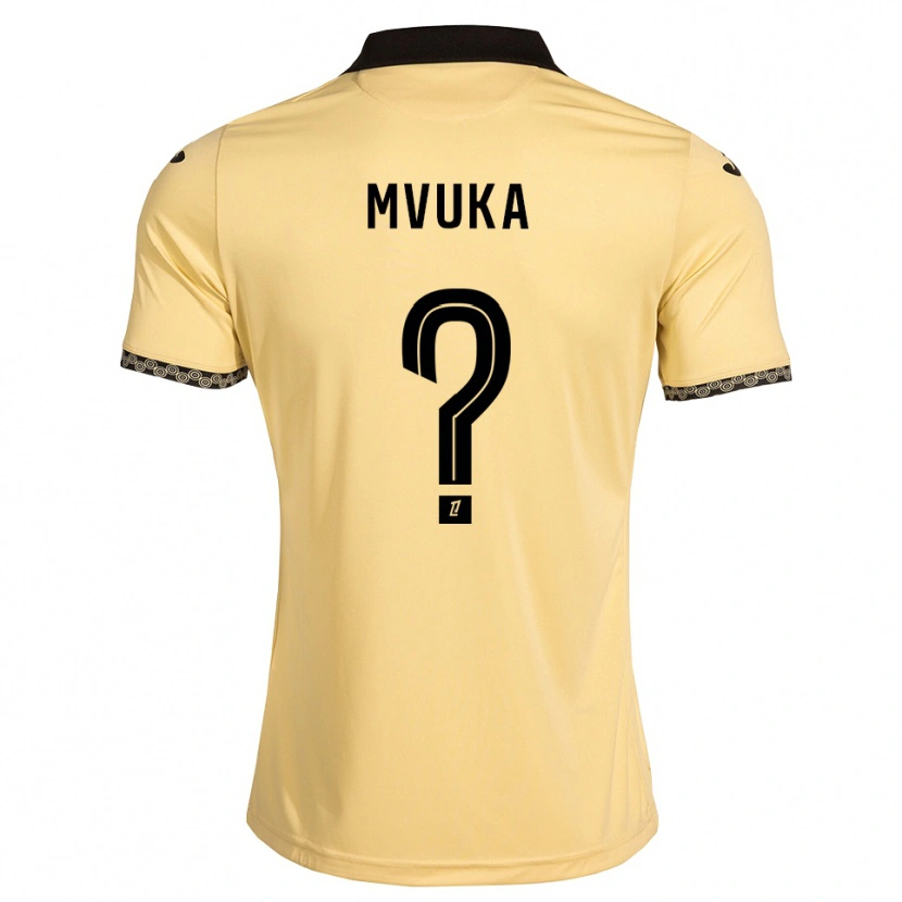 Danxen Women Joel Mvuka #0 Navajowhite Black Away Jersey 2026/27 T-Shirt
