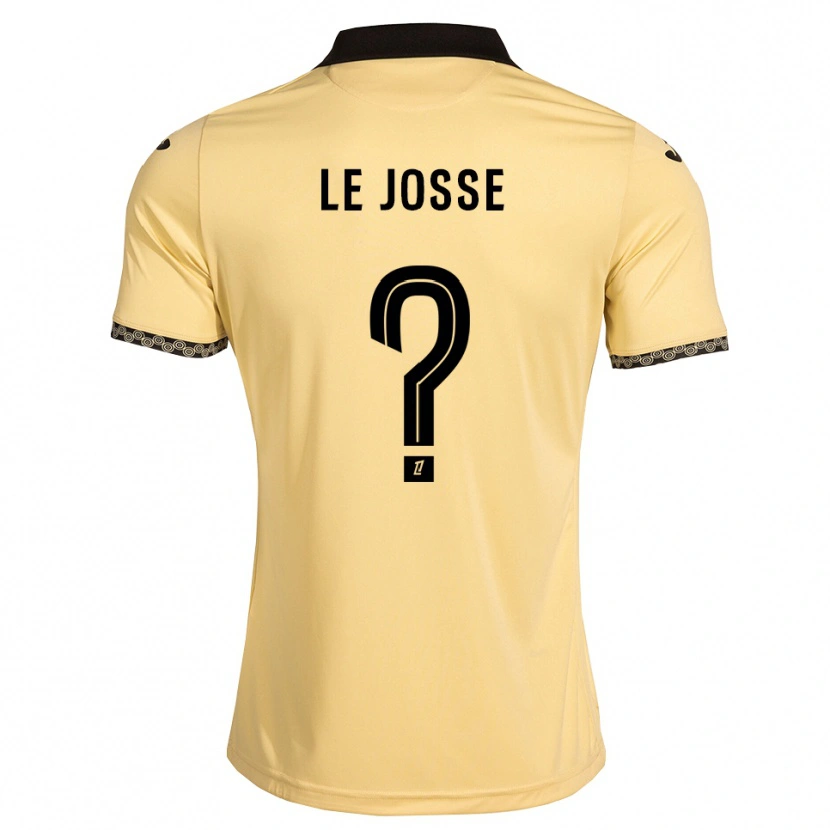 Danxen Women Ewen Le Josse #0 Navajowhite Black Away Jersey 2026/27 T-Shirt