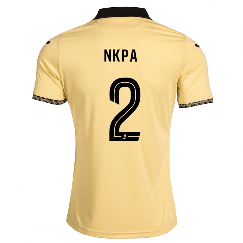 Danxen Women Elie Nkpa #2 Navajowhite Black Away Jersey 2026/27 T-Shirt