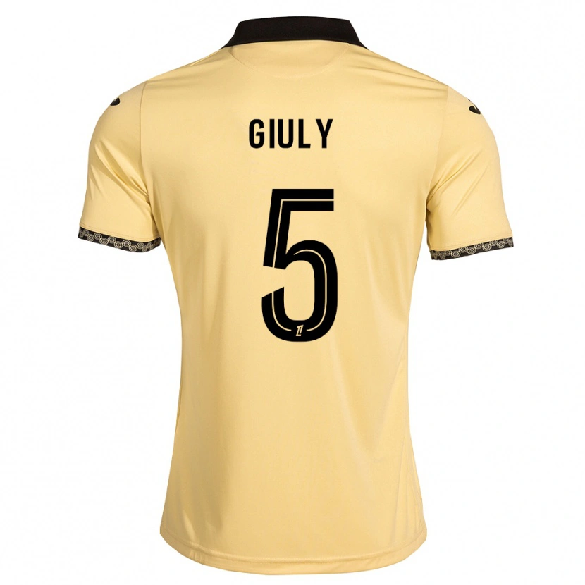 Danxen Women Jade Giuly #5 Navajowhite Black Away Jersey 2026/27 T-Shirt
