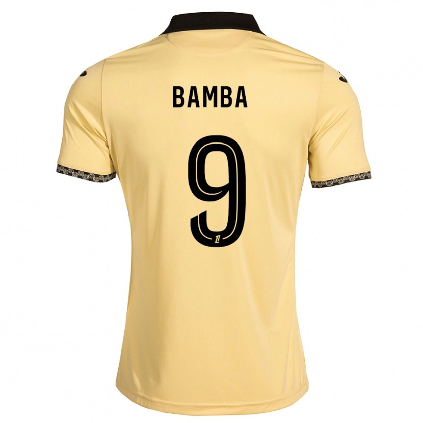 Danxen Women Mohamed Bamba #9 Navajowhite Black Away Jersey 2026/27 T-Shirt