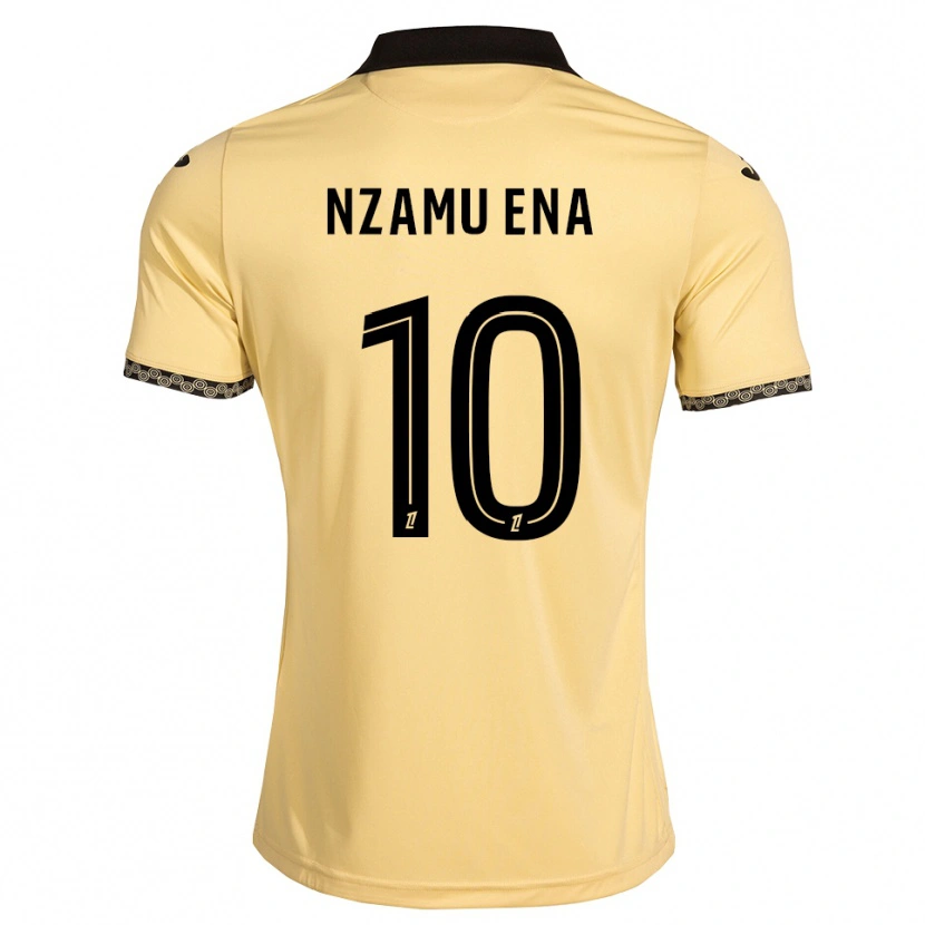 Danxen Women Arcial Nzamu Ena #10 Navajowhite Black Away Jersey 2026/27 T-Shirt