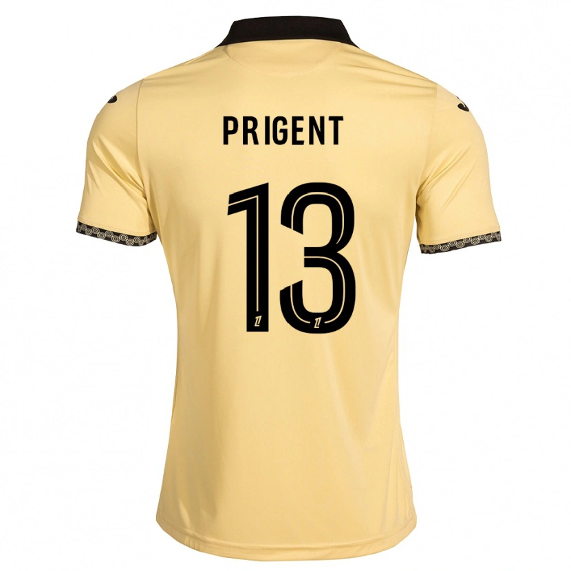 Danxen Women Matéo Prigent #13 Navajowhite Black Away Jersey 2026/27 T-Shirt