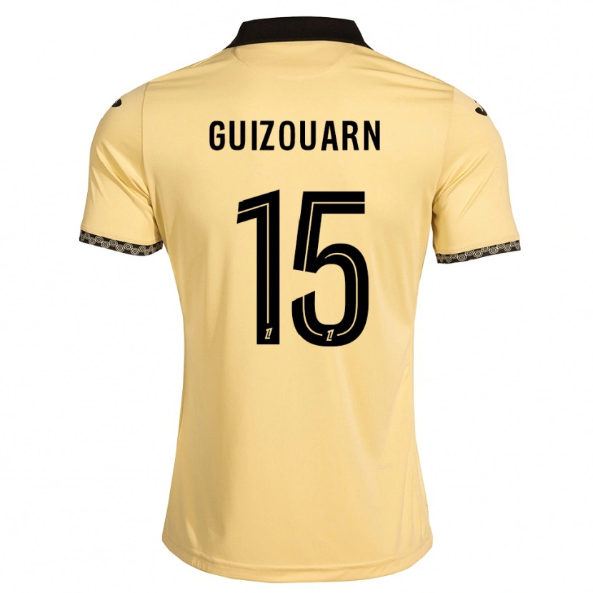 Danxen Women Dorian Guizouarn #15 Navajowhite Black Away Jersey 2026/27 T-Shirt