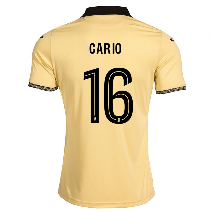 Danxen Women Anthony Cario #16 Navajowhite Black Away Jersey 2026/27 T-Shirt