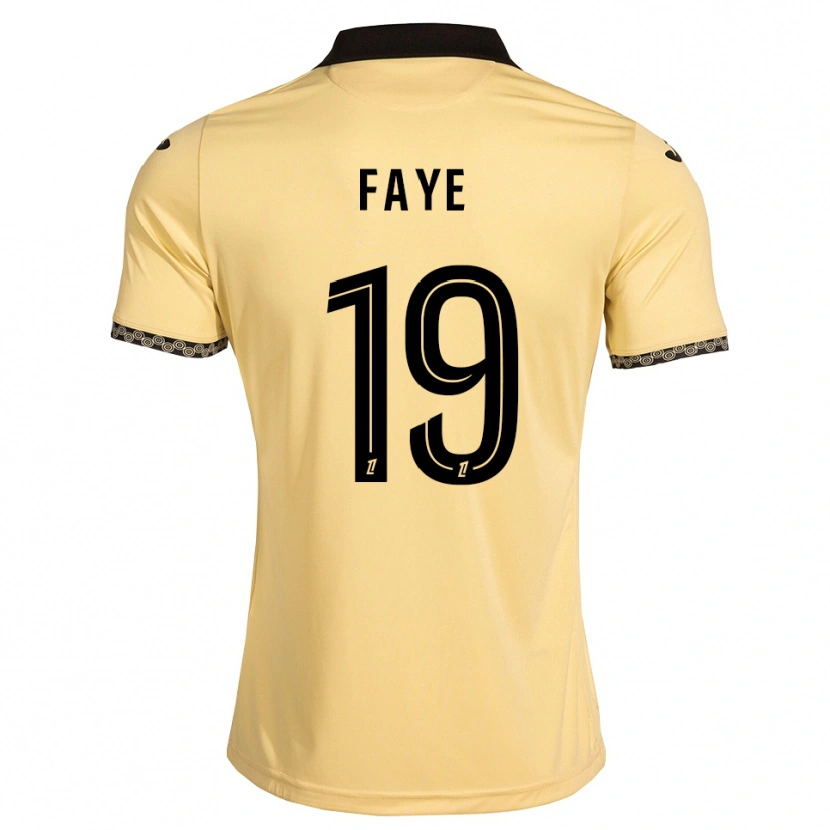 Danxen Women Souleymane Faye #19 Navajowhite Black Away Jersey 2026/27 T-Shirt