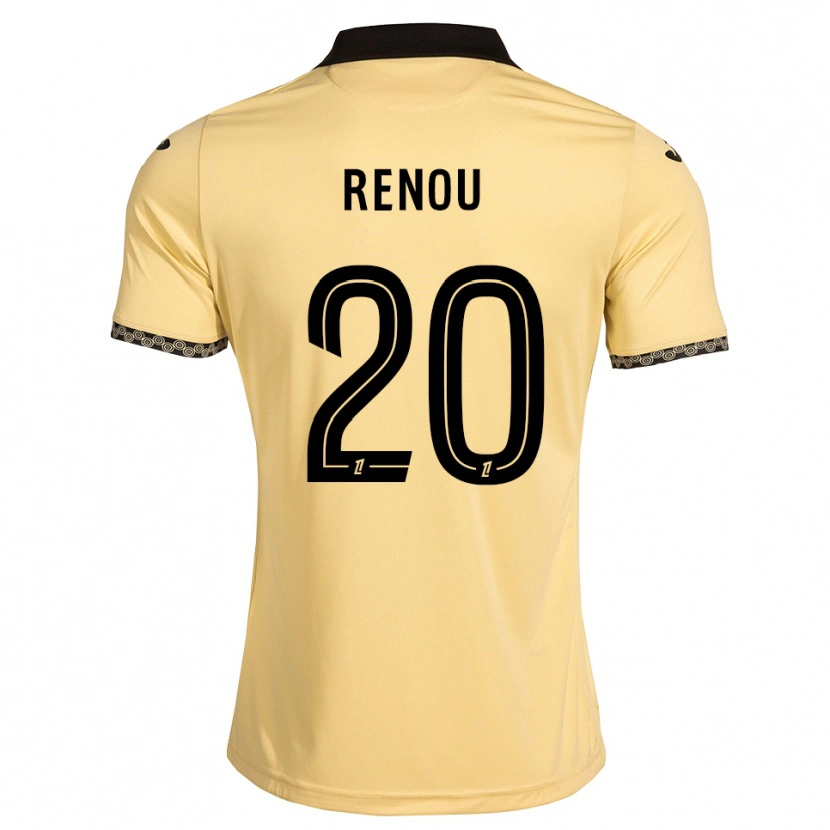 Danxen Women Camille Renou #20 Navajowhite Black Away Jersey 2026/27 T-Shirt