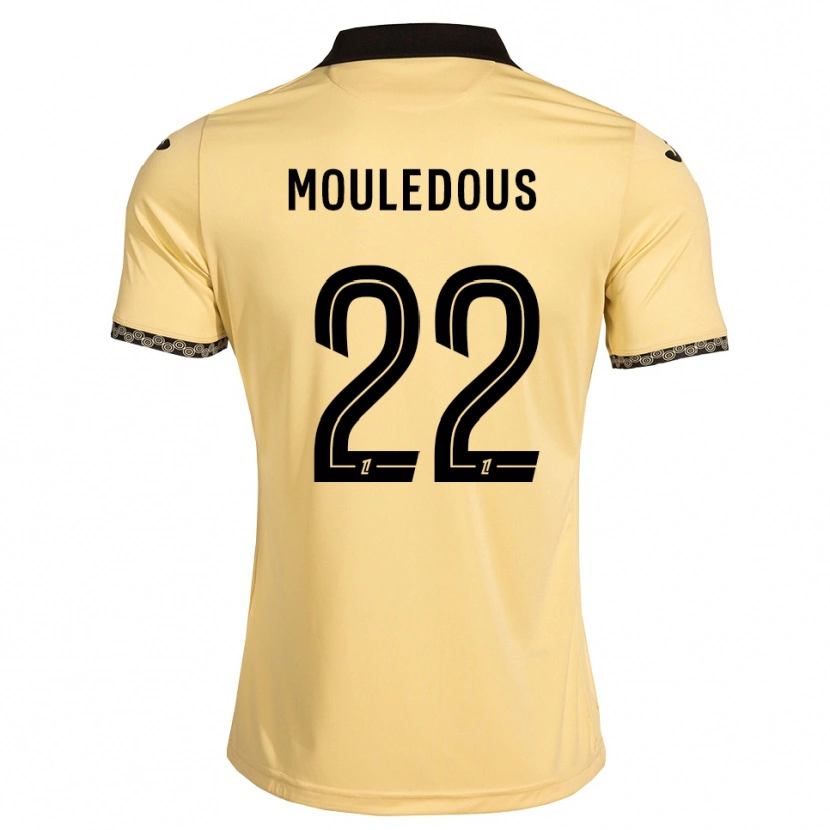 Danxen Women Antton Mouledous #22 Navajowhite Black Away Jersey 2026/27 T-Shirt