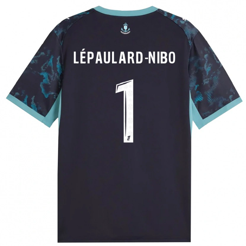 Danxen Women Mailey Lépaulard-Nibo #1 Paleturquoise White Black Away Jersey 2026/27 T-Shirt