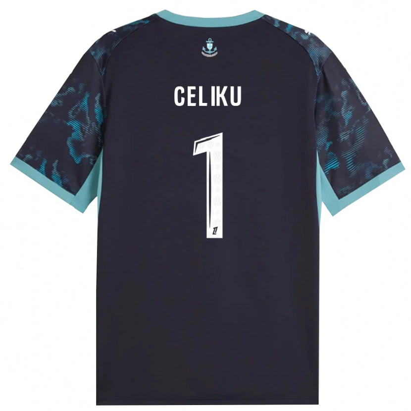 Danxen Women Bleron Celiku #1 Paleturquoise White Black Away Jersey 2026/27 T-Shirt