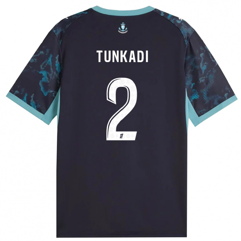Danxen Women Alexandre Tunkadi #2 Paleturquoise White Black Away Jersey 2026/27 T-Shirt