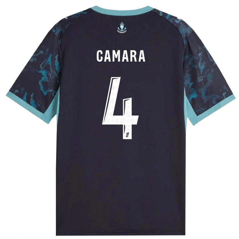 Danxen Women Fodé Camara #4 Paleturquoise White Black Away Jersey 2026/27 T-Shirt
