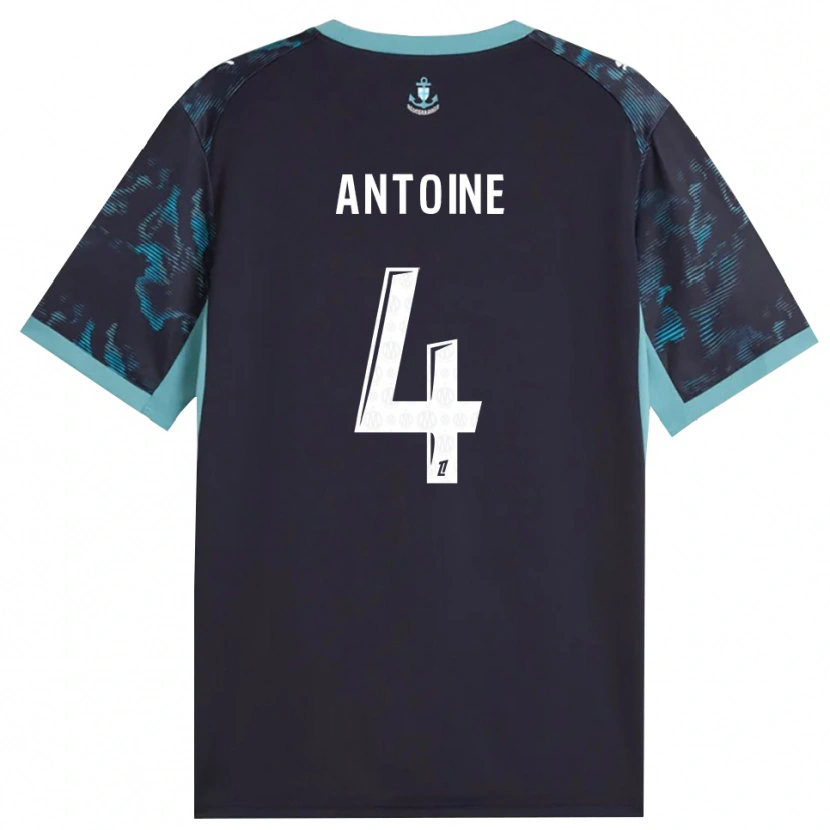 Danxen Women Maud Antoine #4 Paleturquoise White Black Away Jersey 2026/27 T-Shirt