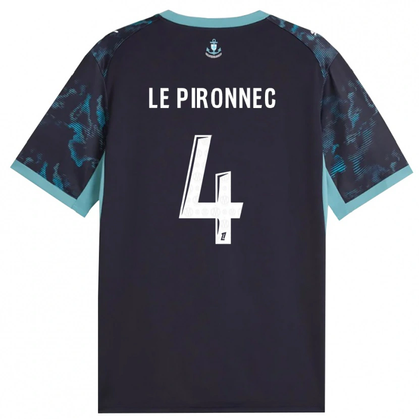 Danxen Women Kélian Le Pironnec #4 Paleturquoise White Black Away Jersey 2026/27 T-Shirt