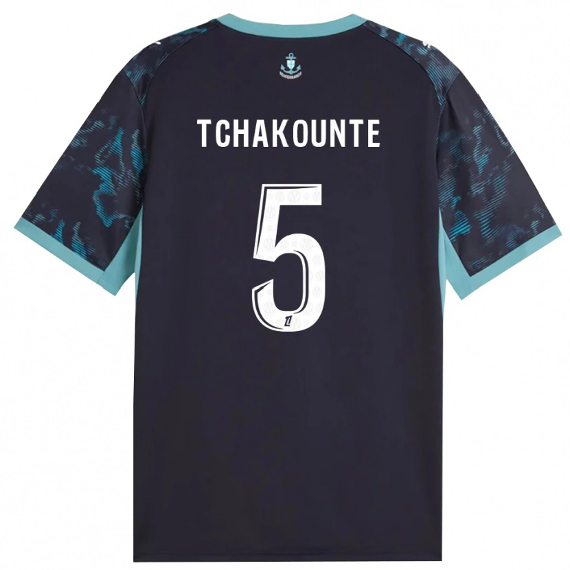 Danxen Women Annaëlle Tchakounté #5 Paleturquoise White Black Away Jersey 2026/27 T-Shirt