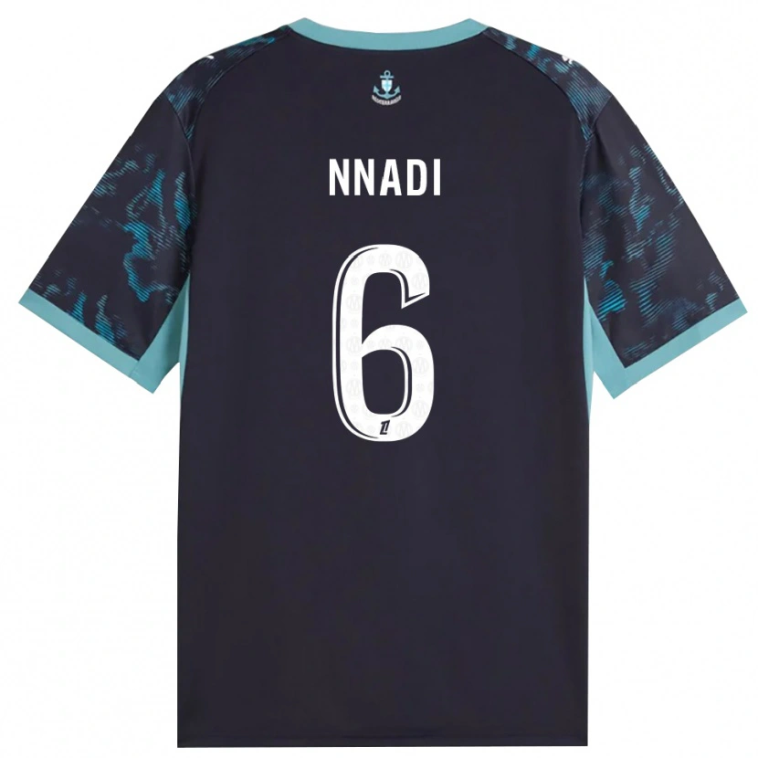 Danxen Women Tochukwu Nnadi #6 Paleturquoise White Black Away Jersey 2026/27 T-Shirt