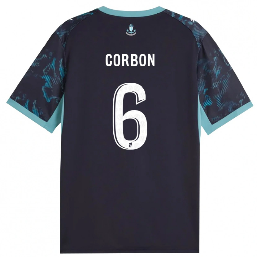 Danxen Women Max Corbon #6 Paleturquoise White Black Away Jersey 2026/27 T-Shirt
