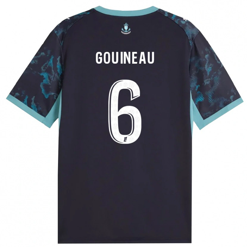 Danxen Women Coline Gouineau #6 Paleturquoise White Black Away Jersey 2026/27 T-Shirt