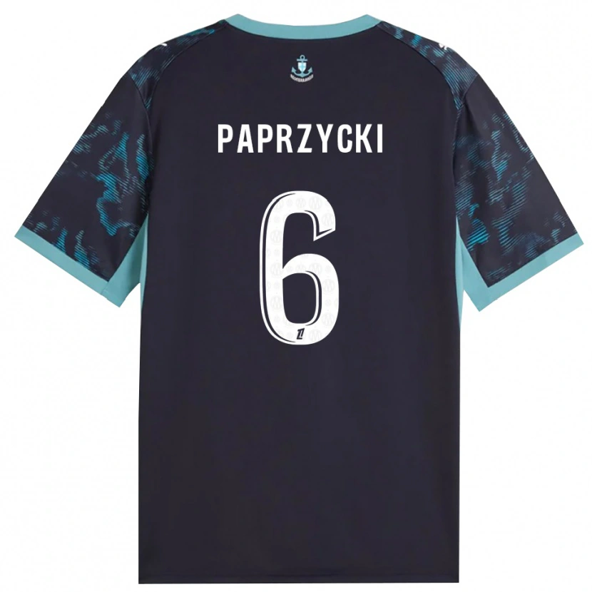 Danxen Women Aurore Paprzycki #6 Paleturquoise White Black Away Jersey 2026/27 T-Shirt