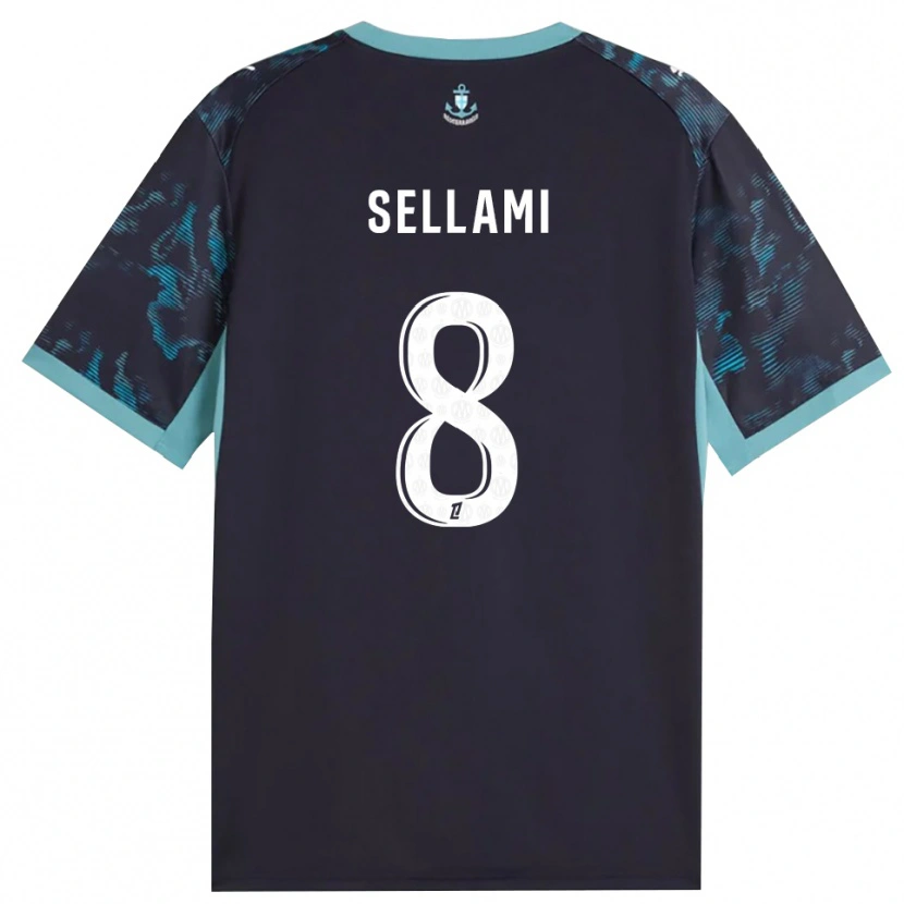 Danxen Women Yanis Sellami #8 Paleturquoise White Black Away Jersey 2026/27 T-Shirt