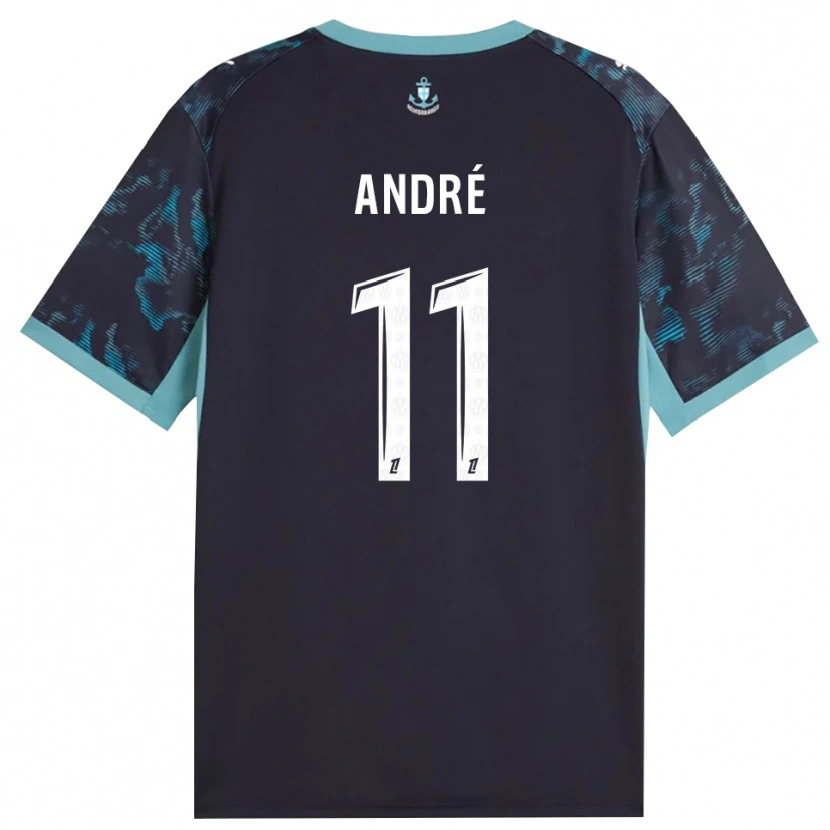 Danxen Women Kalvin André #11 Paleturquoise White Black Away Jersey 2026/27 T-Shirt