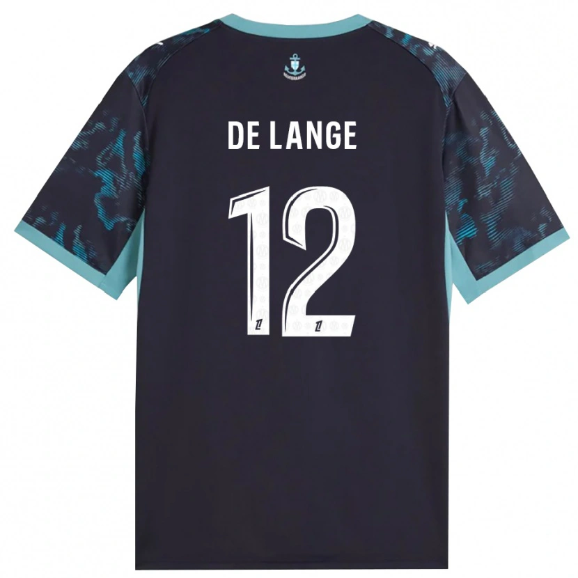 Danxen Women Jeffrey De Lange #12 Paleturquoise White Black Away Jersey 2026/27 T-Shirt
