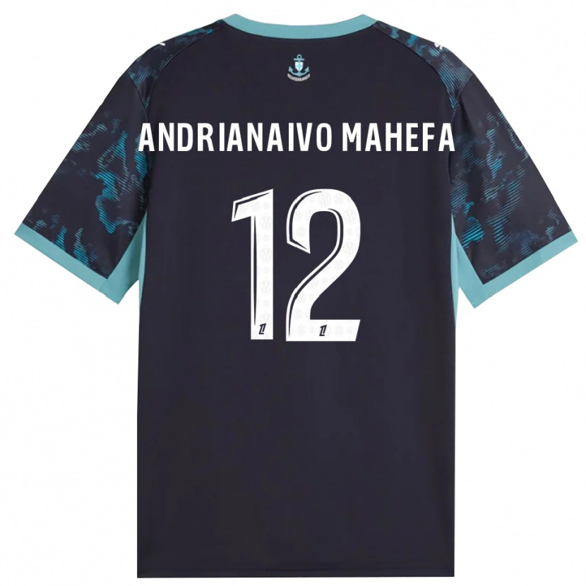 Danxen Women Mathis Andrianaivo Mahefa #12 Paleturquoise White Black Away Jersey 2026/27 T-Shirt