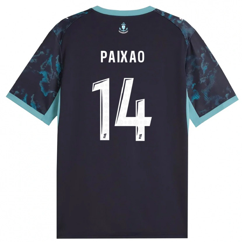 Danxen Women Igor Paixão #14 Paleturquoise White Black Away Jersey 2026/27 T-Shirt