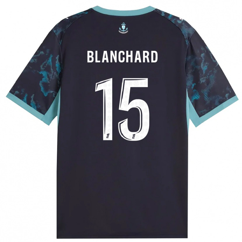 Danxen Women Ninon Blanchard #15 Paleturquoise White Black Away Jersey 2026/27 T-Shirt