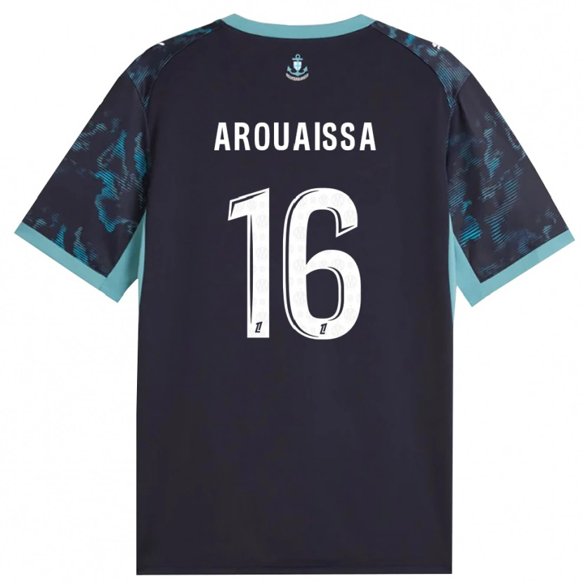 Danxen Women Ines Arouaissa #16 Paleturquoise White Black Away Jersey 2026/27 T-Shirt