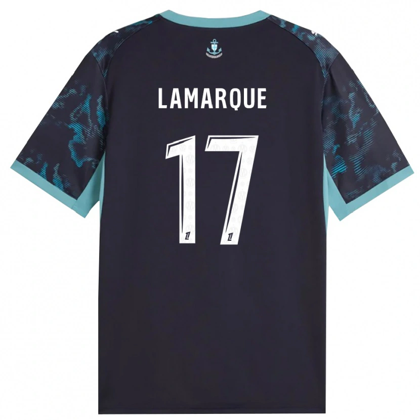 Danxen Women Alais Lamarque #17 Paleturquoise White Black Away Jersey 2026/27 T-Shirt