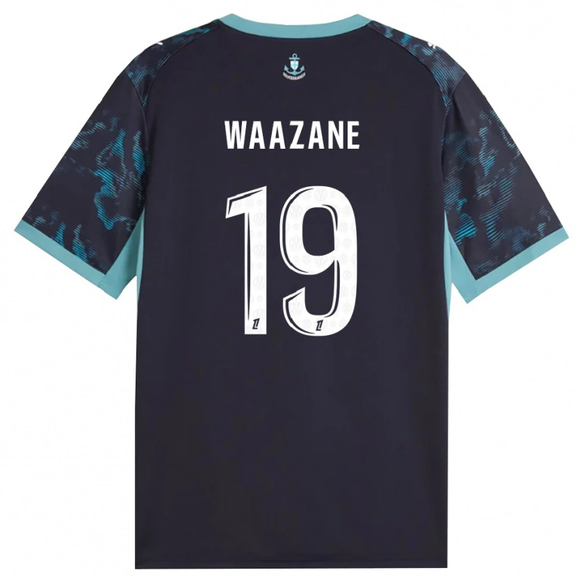 Danxen Women Jassim Waazane #19 Paleturquoise White Black Away Jersey 2026/27 T-Shirt