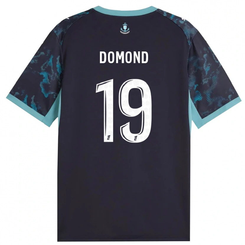 Danxen Women Chelsea Domond #19 Paleturquoise White Black Away Jersey 2026/27 T-Shirt