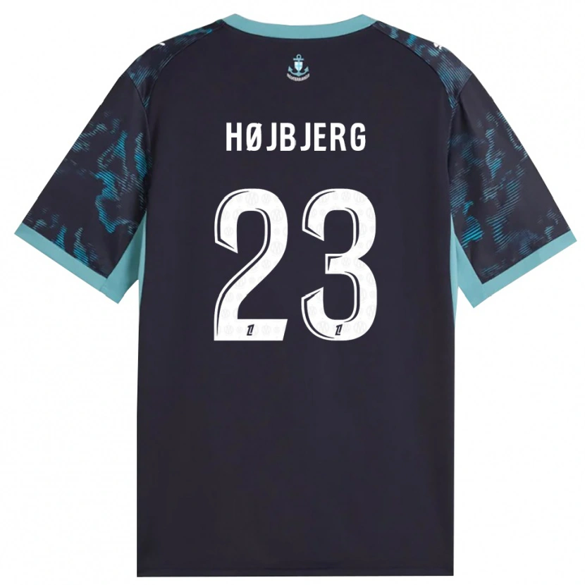 Danxen Women Pierre-Emile Højbjerg #23 Paleturquoise White Black Away Jersey 2026/27 T-Shirt