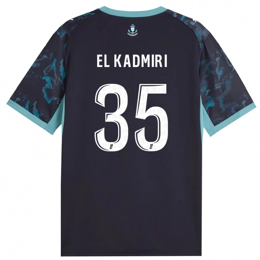 Danxen Women Ugo Kadmiri #35 Paleturquoise White Black Away Jersey 2026/27 T-Shirt
