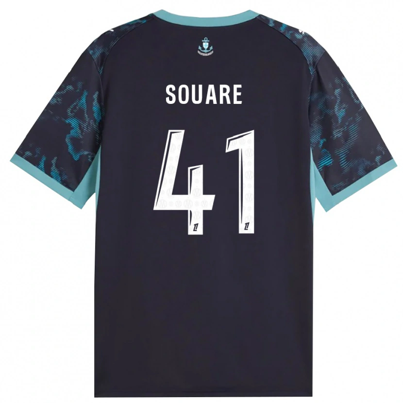 Danxen Women Cheick Souare #41 Paleturquoise White Black Away Jersey 2026/27 T-Shirt