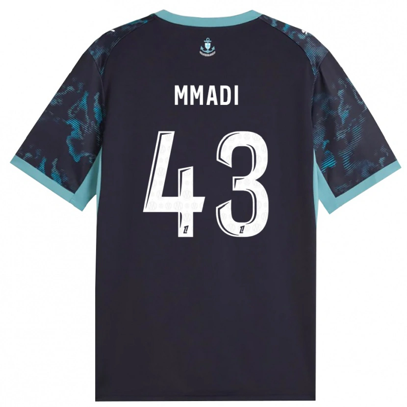 Danxen Women Tadjidine Mmadi #43 Paleturquoise White Black Away Jersey 2026/27 T-Shirt