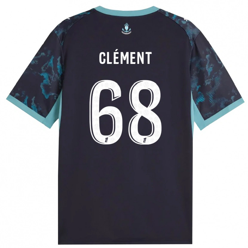 Danxen Women Mathis Clément #68 Paleturquoise White Black Away Jersey 2026/27 T-Shirt