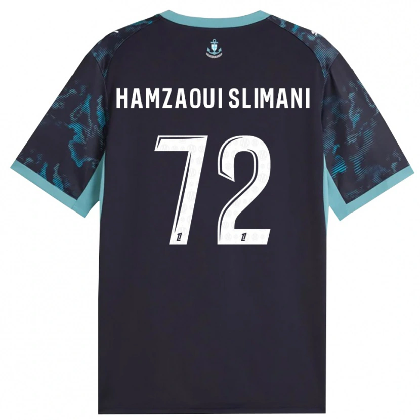 Danxen Women Hilan Hamzaoui Slimani #72 Paleturquoise White Black Away Jersey 2026/27 T-Shirt
