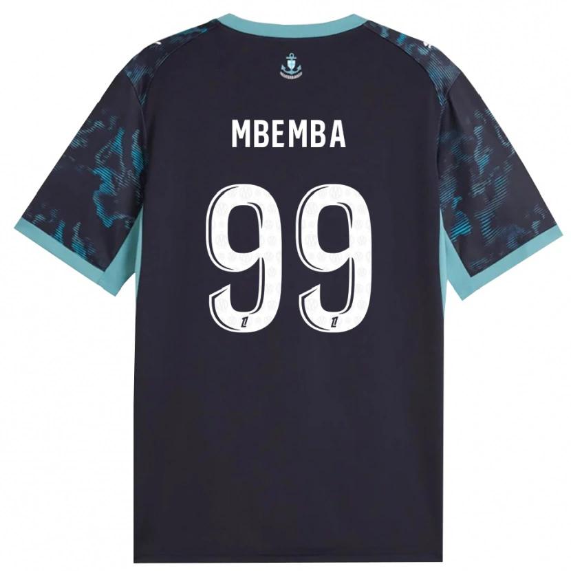 Danxen Women Chancel Mbemba #99 Paleturquoise White Black Away Jersey 2026/27 T-Shirt