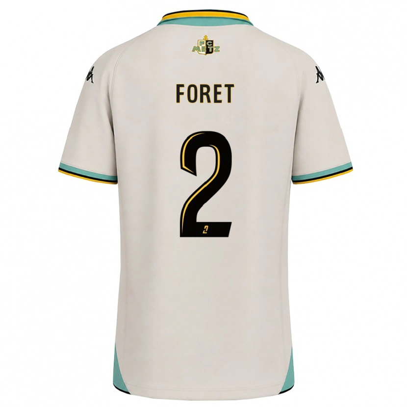 Danxen Women Adam Foret #2 Floral White Black Away Jersey 2026/27 T-Shirt