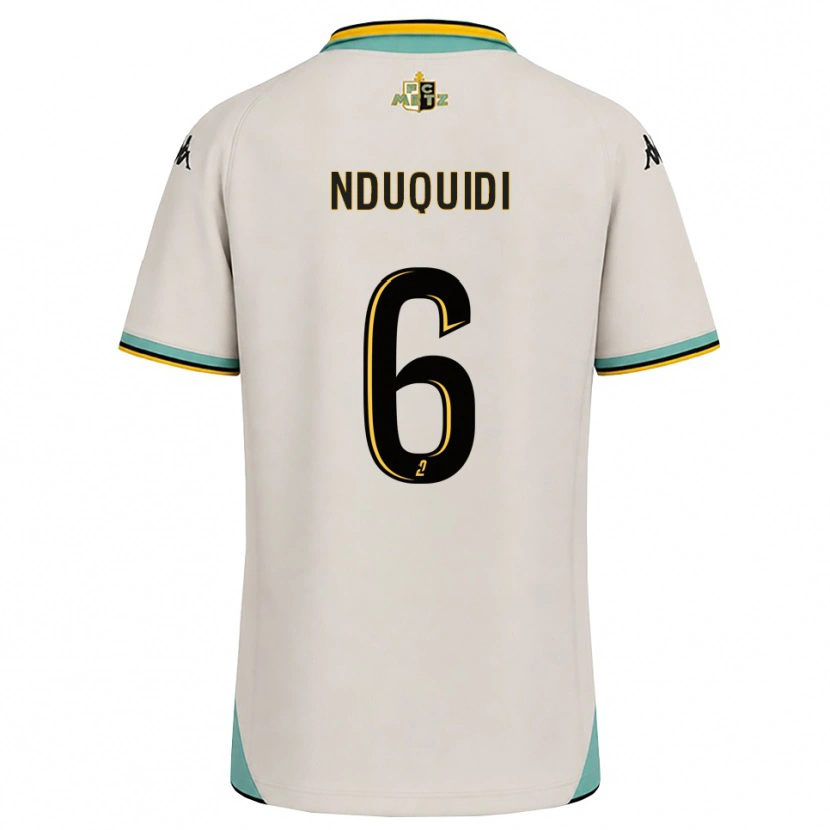 Danxen Women Joseph Nduquidi #6 Floral White Black Away Jersey 2026/27 T-Shirt
