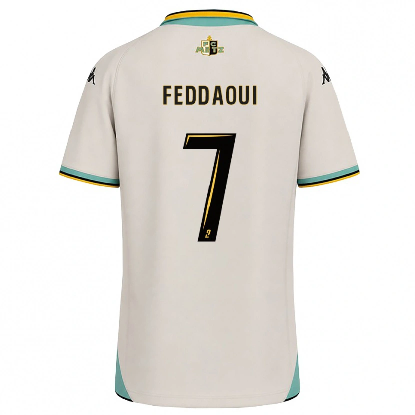 Danxen Women Leina Feddaoui #7 Floral White Black Away Jersey 2026/27 T-Shirt