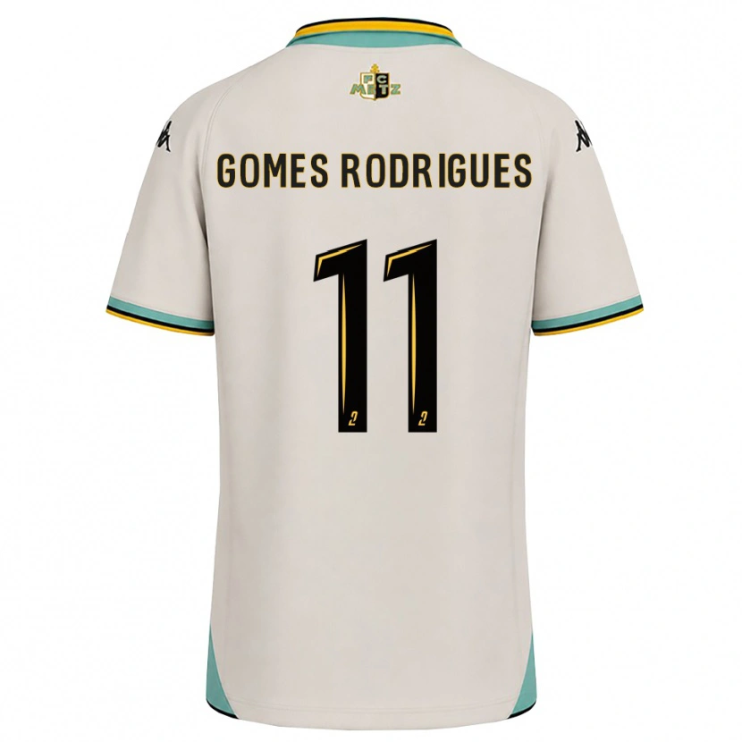 Danxen Women Jess Gomes Rodrigues #11 Floral White Black Away Jersey 2026/27 T-Shirt