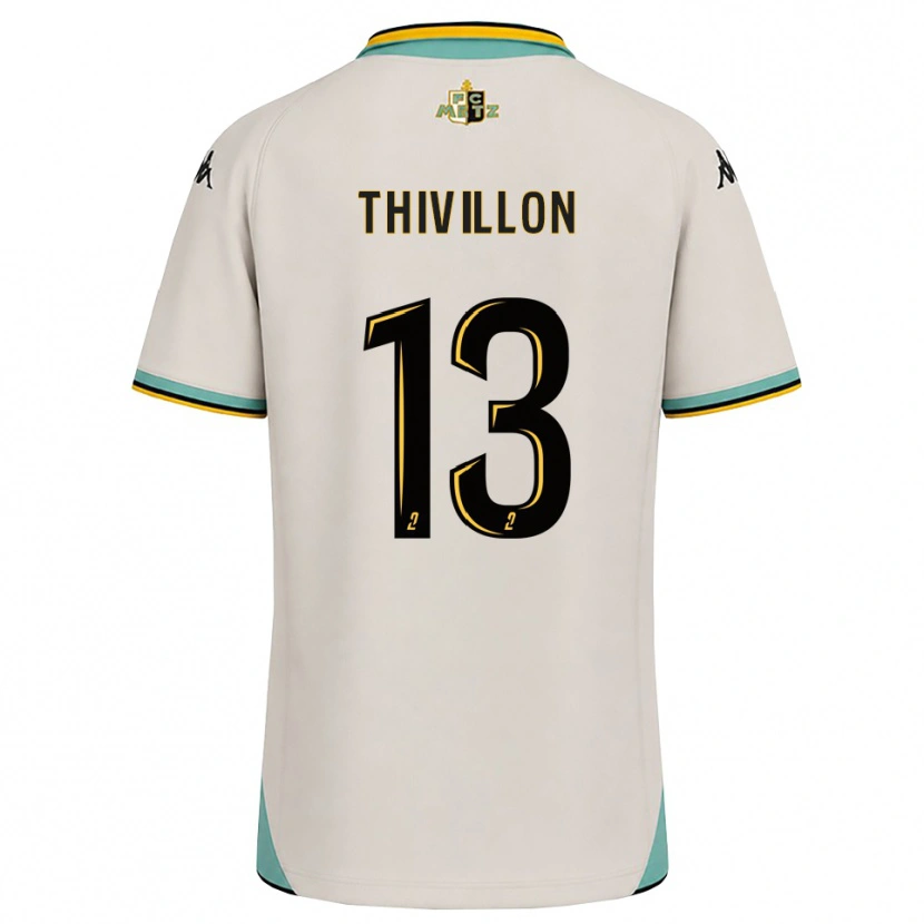 Danxen Women Lina Thivillon #13 Floral White Black Away Jersey 2026/27 T-Shirt