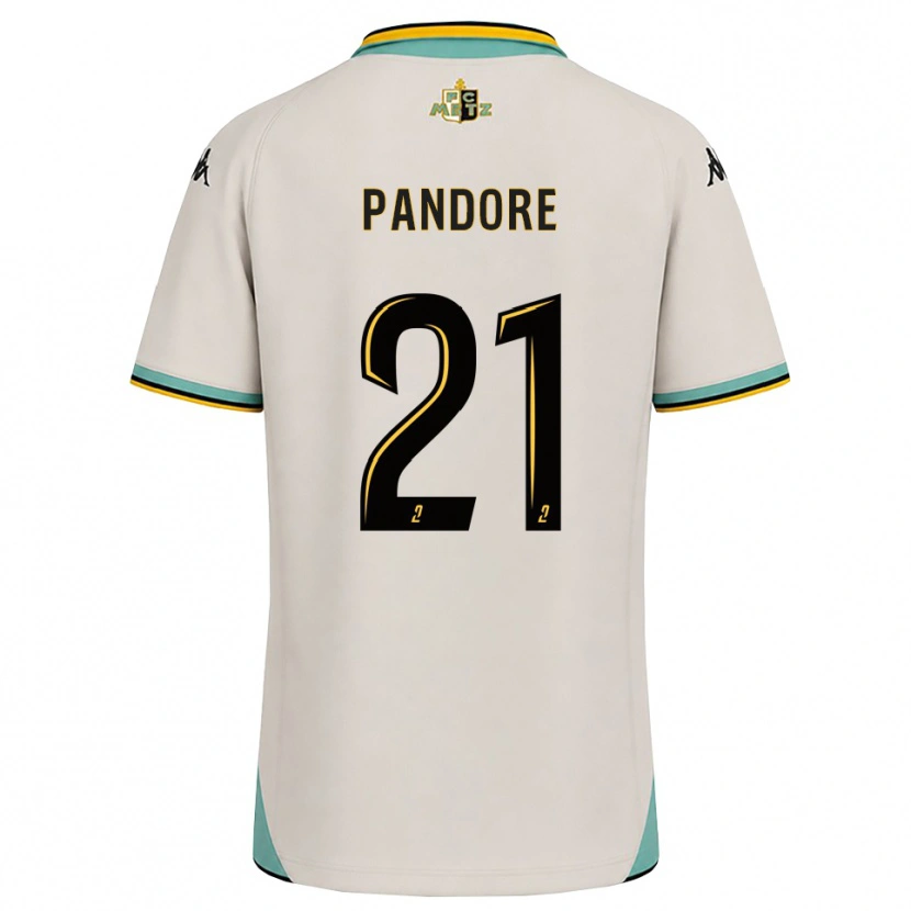 Danxen Women Jahyann Pandore #21 Floral White Black Away Jersey 2026/27 T-Shirt