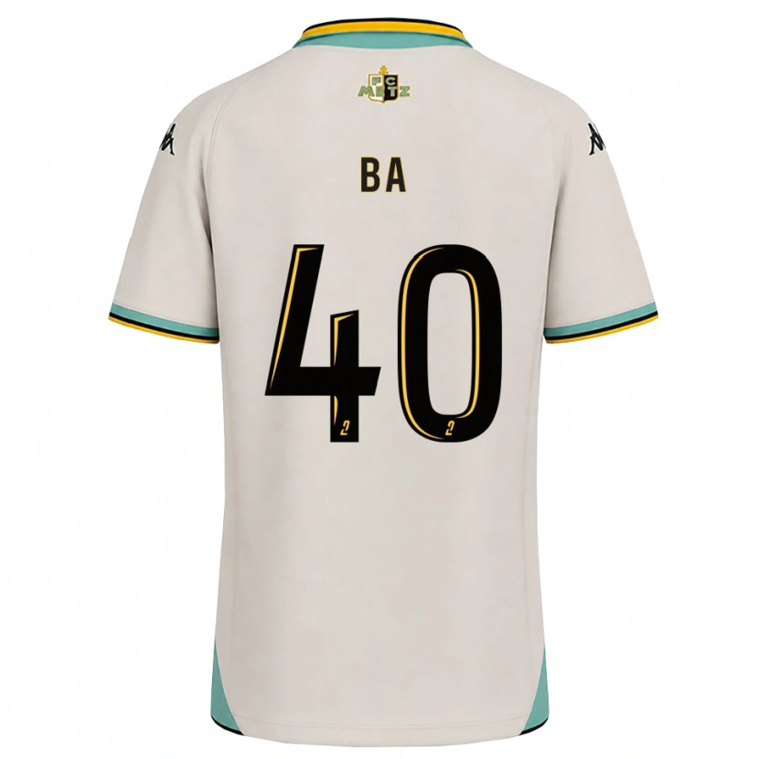 Danxen Women Ousmane Ba #40 Floral White Black Away Jersey 2026/27 T-Shirt