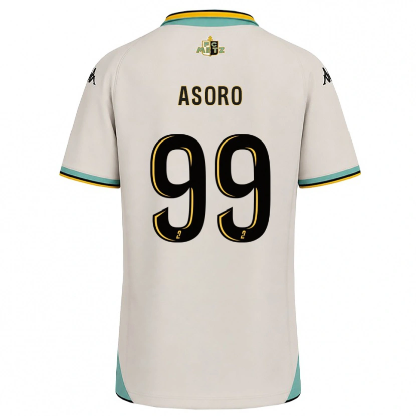 Danxen Women Joel Asoro #99 Floral White Black Away Jersey 2026/27 T-Shirt