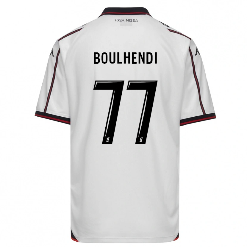 Danxen Women Teddy Boulhendi #77 Black White Away Jersey 2026/27 T-Shirt