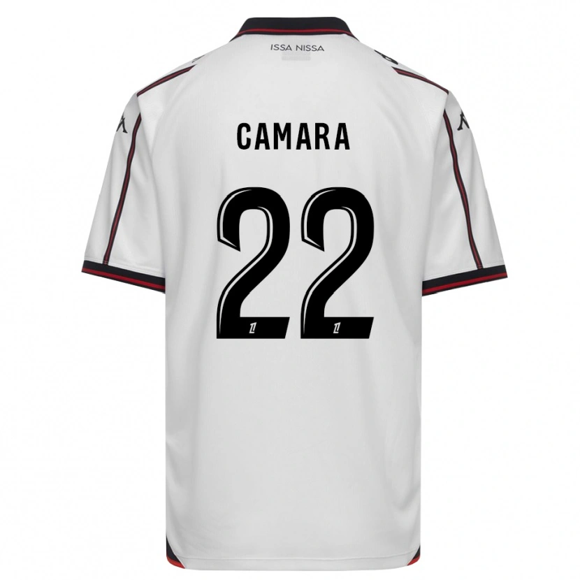 Danxen Women Issiaga Camara #22 Black White Away Jersey 2026/27 T-Shirt